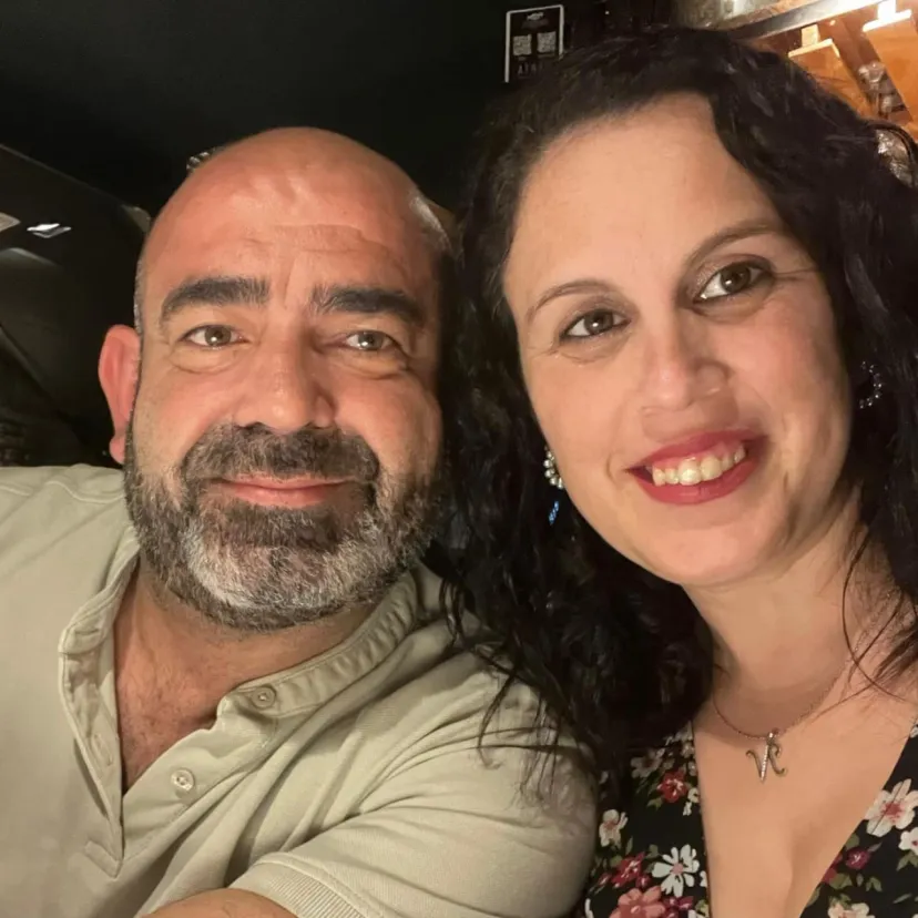 Miguel and Natalia - Owners of Cafetería Ágora